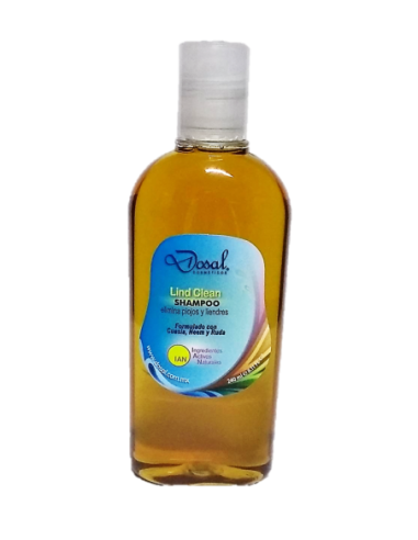 LIND CLEAN SHAMPOO Shampoo contra piojos y liendres 250 ml