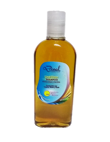 LIND CLEAN SHAMPOO Shampoo contra piojos y liendres 250 ml