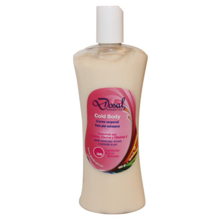 COLD BODY Crema corporal humectante piel extra seca 400 ml